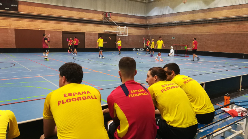 Concentración de la Selección Española Absoluta Masculina de Floorball